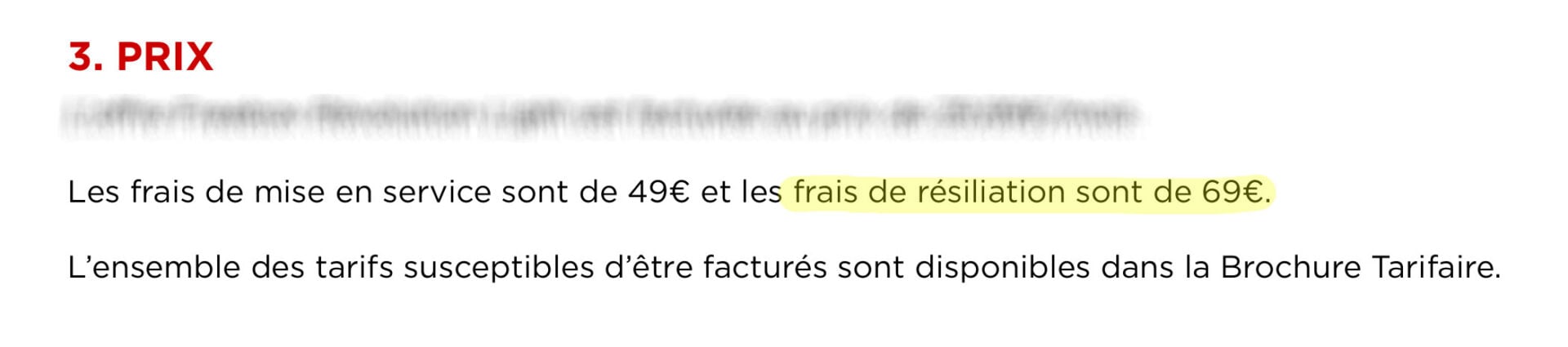 Free Frais Resiliation