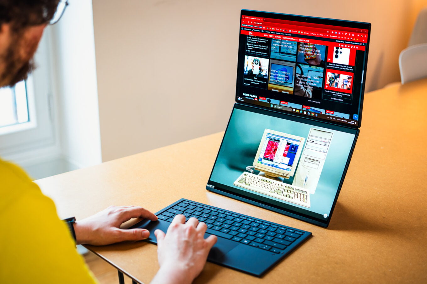 Asus Zenbook Duo 2026 (UX8407) - Fiche technique - 01net.com