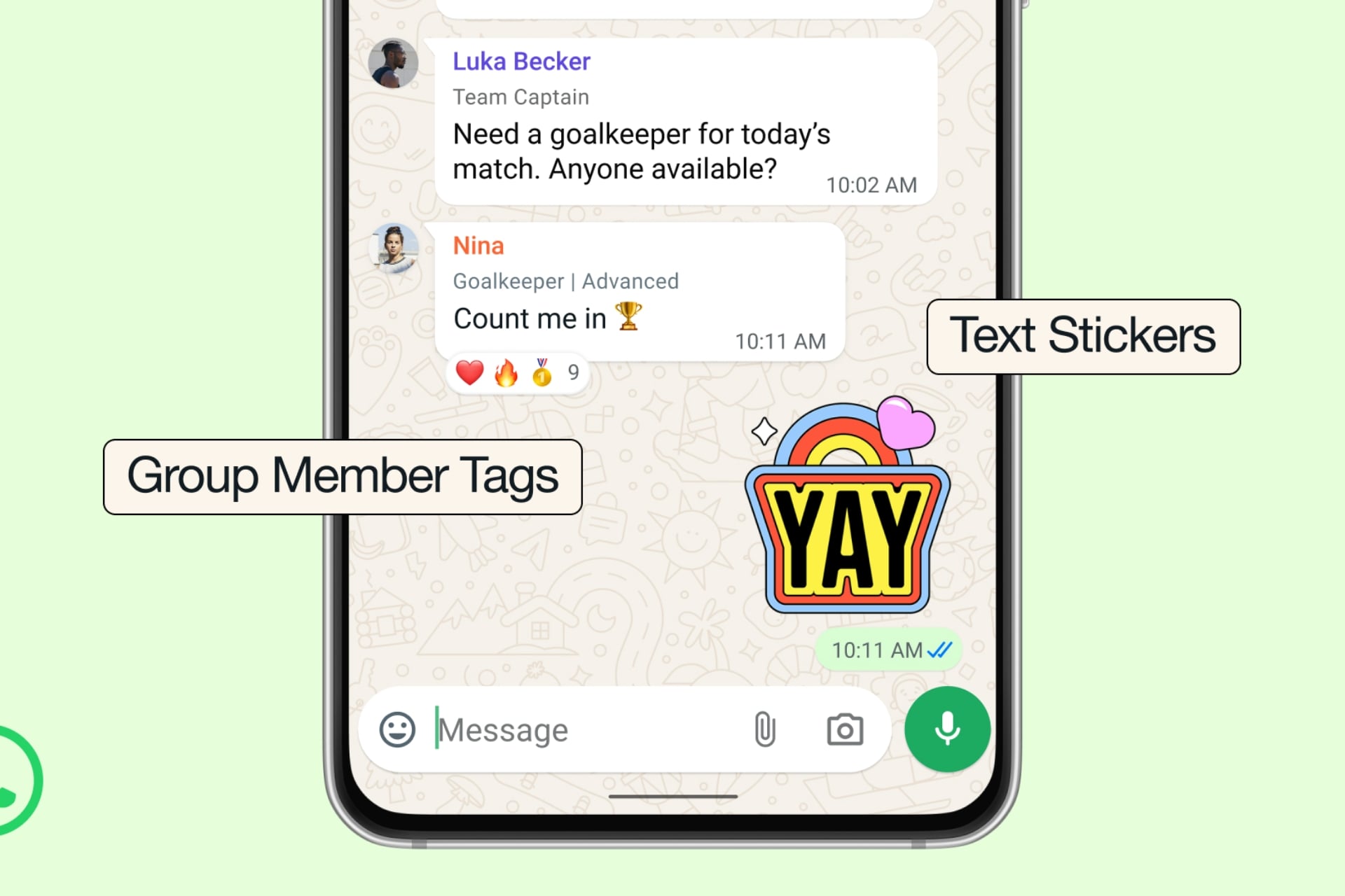 Whatsapp Groupe Tags Stickers