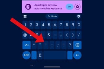Gboard Apostrophe