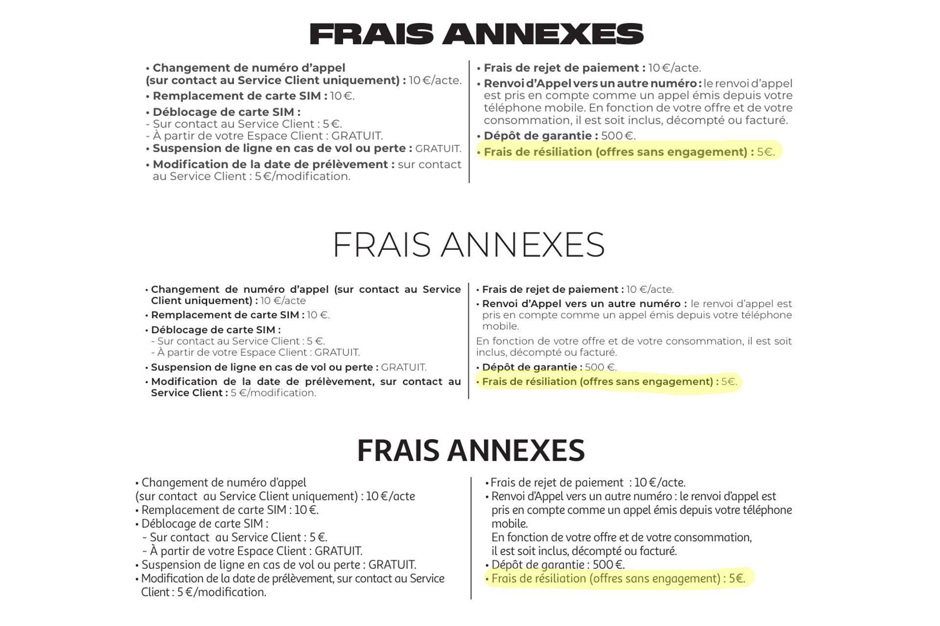 Nrj Mobile Cdiscount Mobile Auchan Telecom Cgs Frais Resiliation