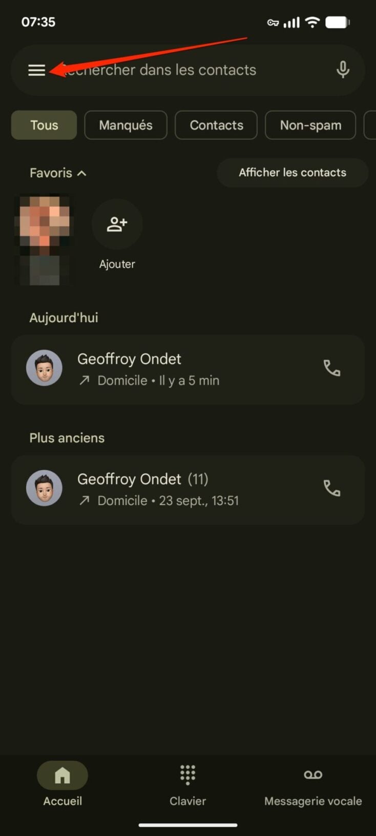 Google Pixel : comment enregistrer un appel téléphonique