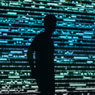 Homme Silhouette Surveillance Espion