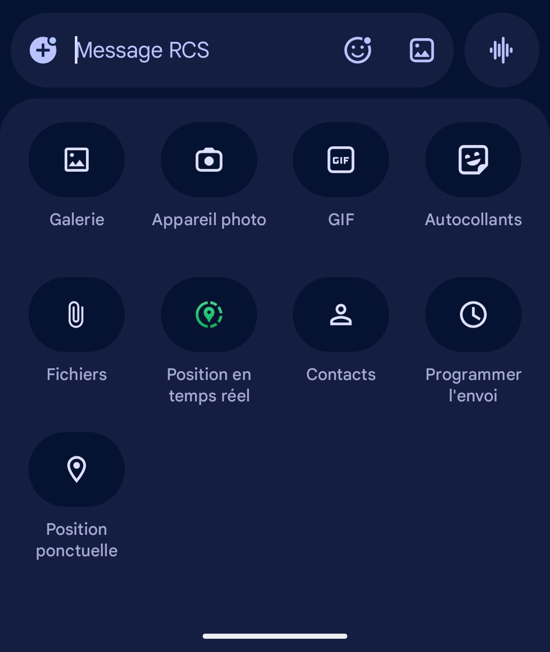 Google Messages Partage Position Temps Reel 1