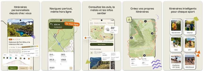 10 applications de randonnée pour tous les amateurs de sorties en plein air - Komoot