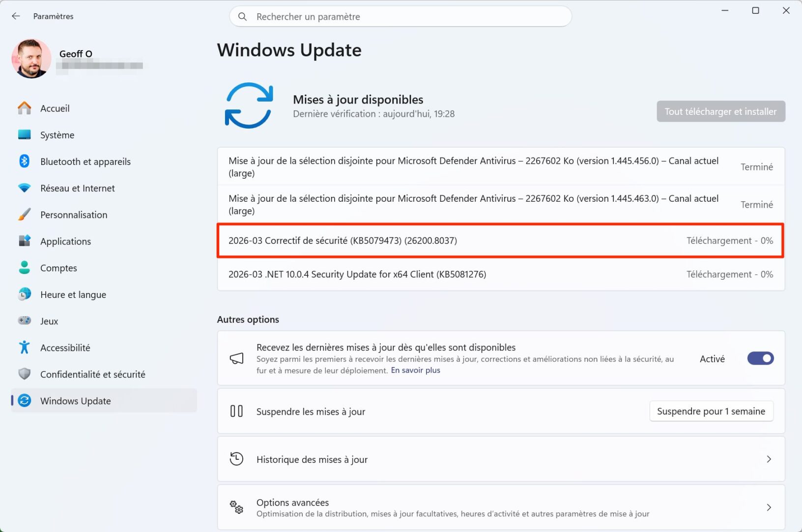 Windows 11 : Microsoft déploie son patch Tuesday de mars et inaugure ...