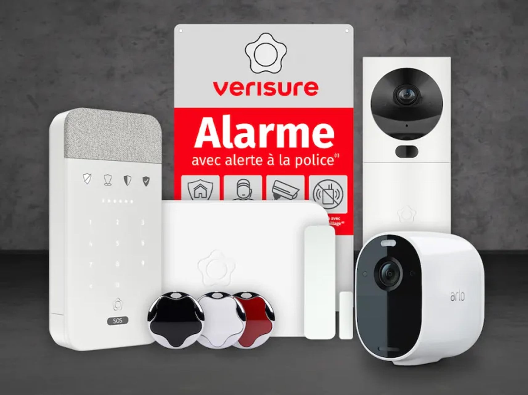 Avec son offre Initiale, le prix de l'alarme maison de Verisure débute sous les 50€ par mois