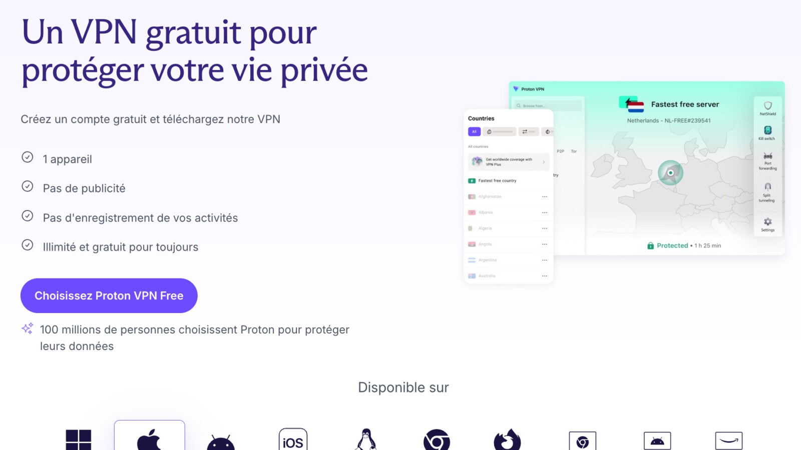 Meilleur VPN gratuit pour Windows : qui choisir en 2026