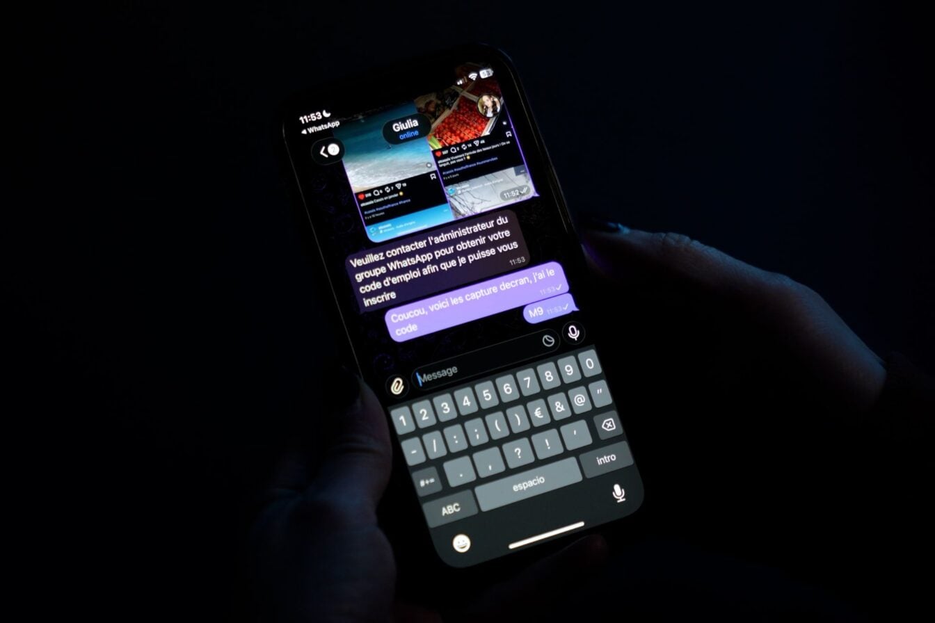 Whatsapp Escroquerie