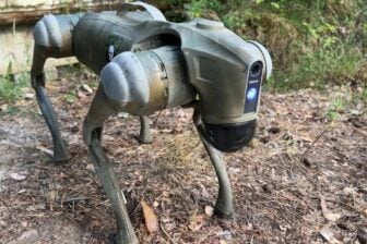 Chien robot en Ukraine