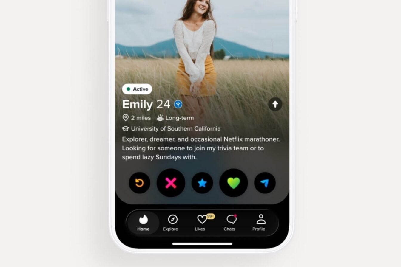 Tinder humain vérifié World