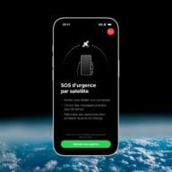 SOS d'urgence satellite iphone