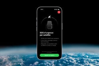 SOS d'urgence satellite iphone
