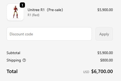 Checkout Unitreerobotics France