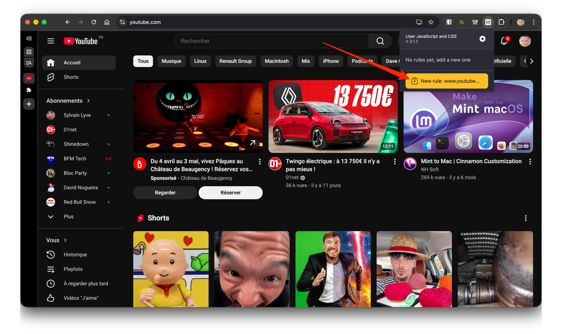Comment Automatiser La Redirection Vers Le Domaine Youtube Nocookie 6 1