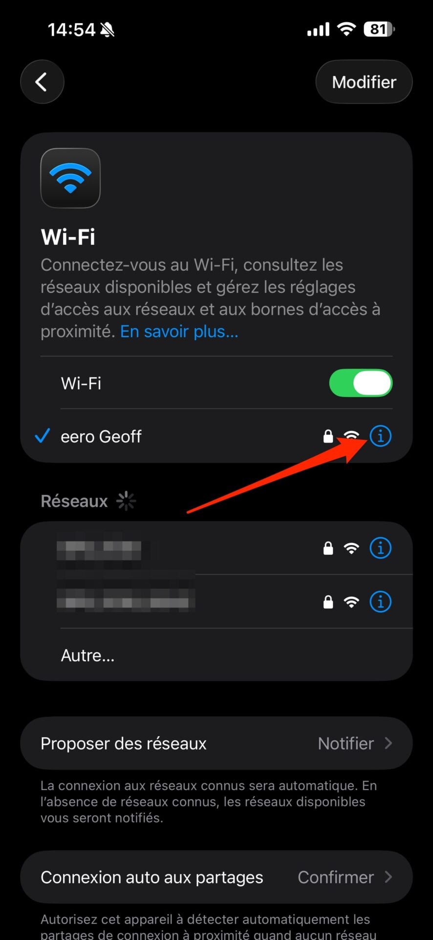 Comment Changer Dns iPhone 2