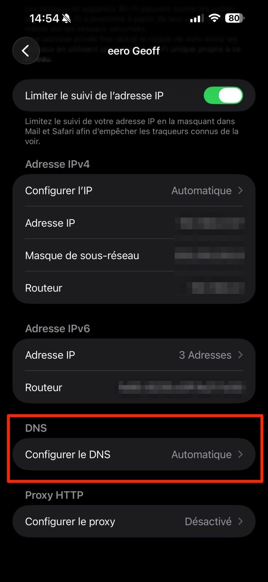 Comment Changer Dns iPhone 3