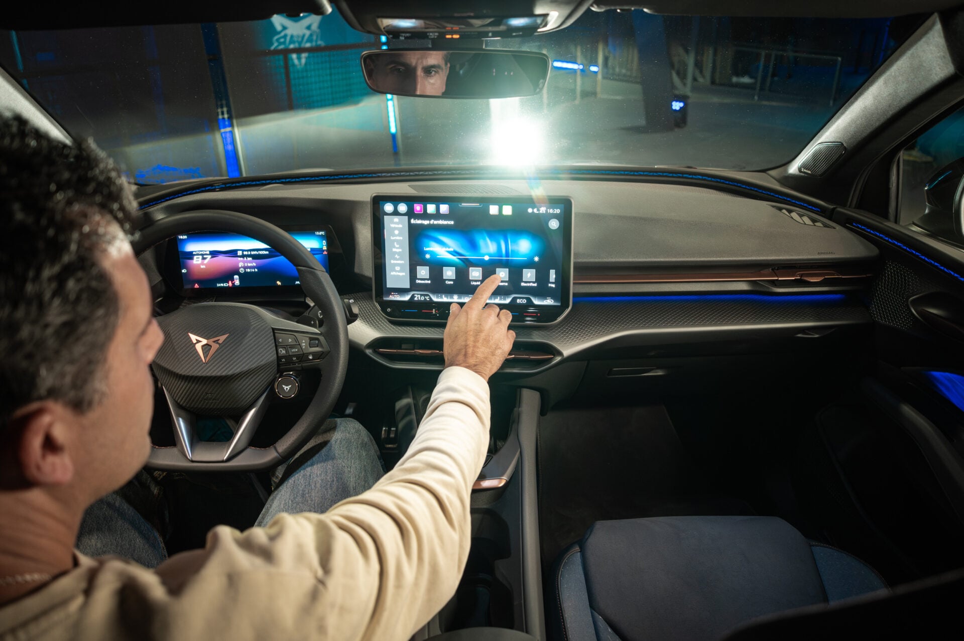 Le poste de pilotage