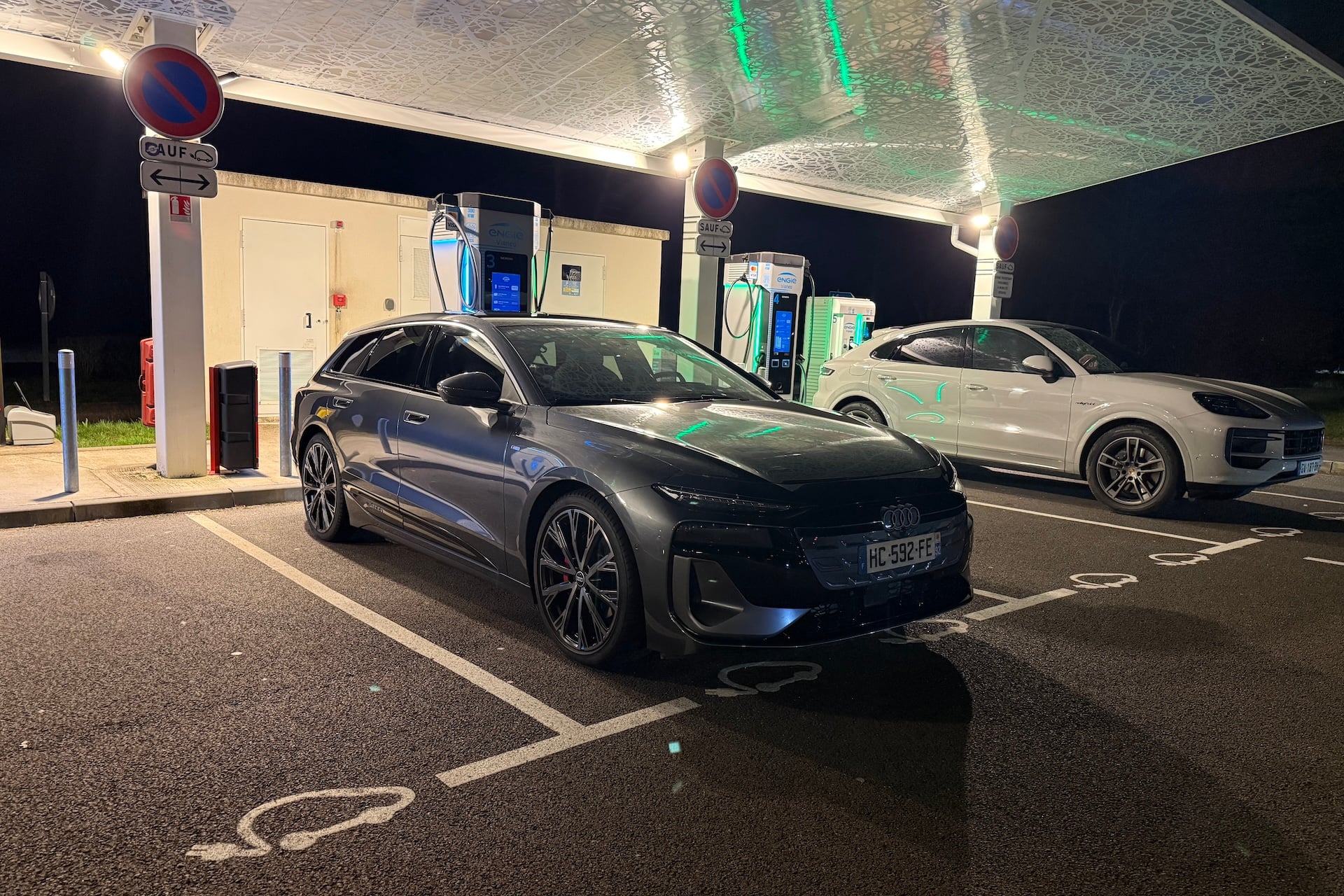 Essai Longue Autonomie Audi A6 E Tron Avant Born Engie