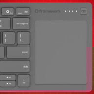 Framework Wireless Touchpad Keyboard 01