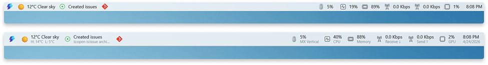 Microsoft Powertoys Dock Compact