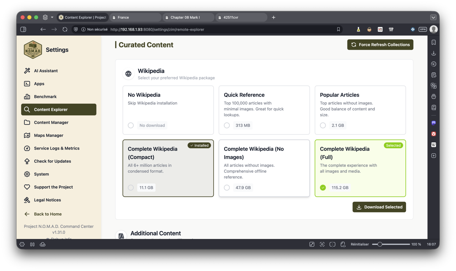 Project Nomad Données 1