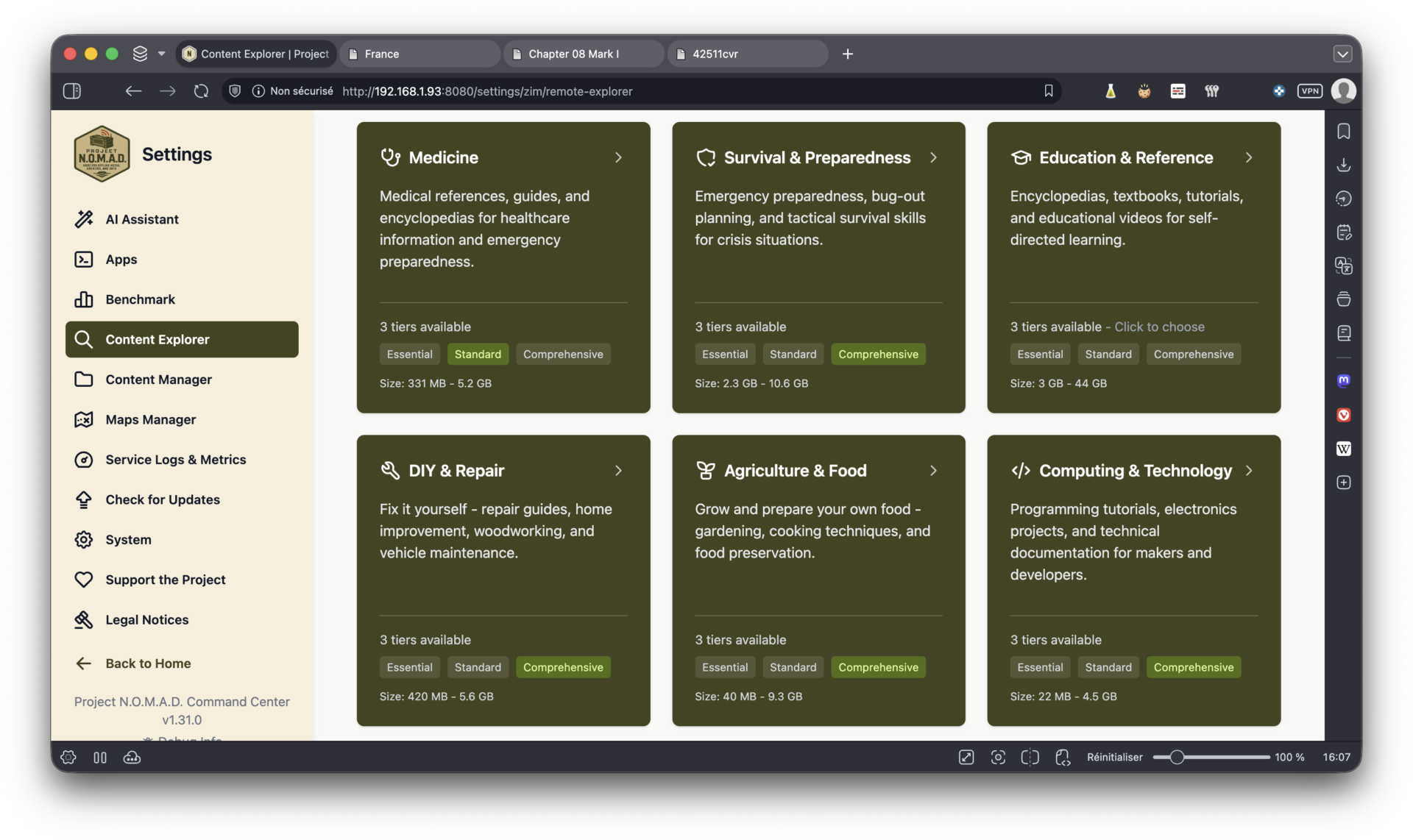 Project Nomad Données 2