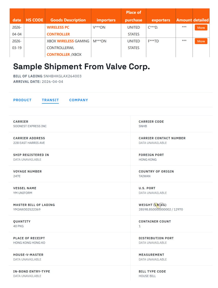 Steam Controller Shipment