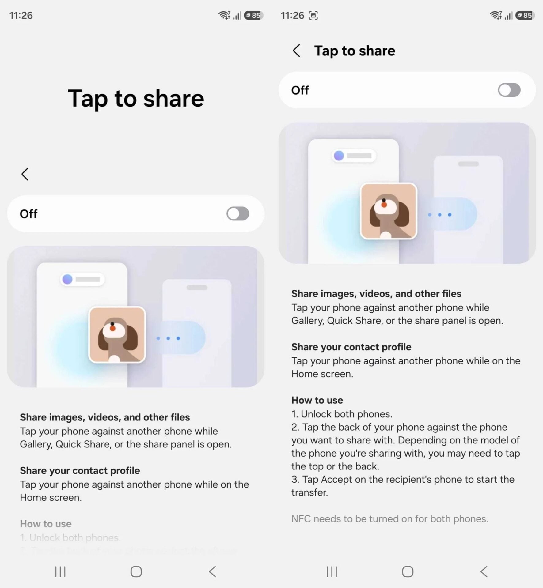 Samsung One Ui 9 Tap To Share