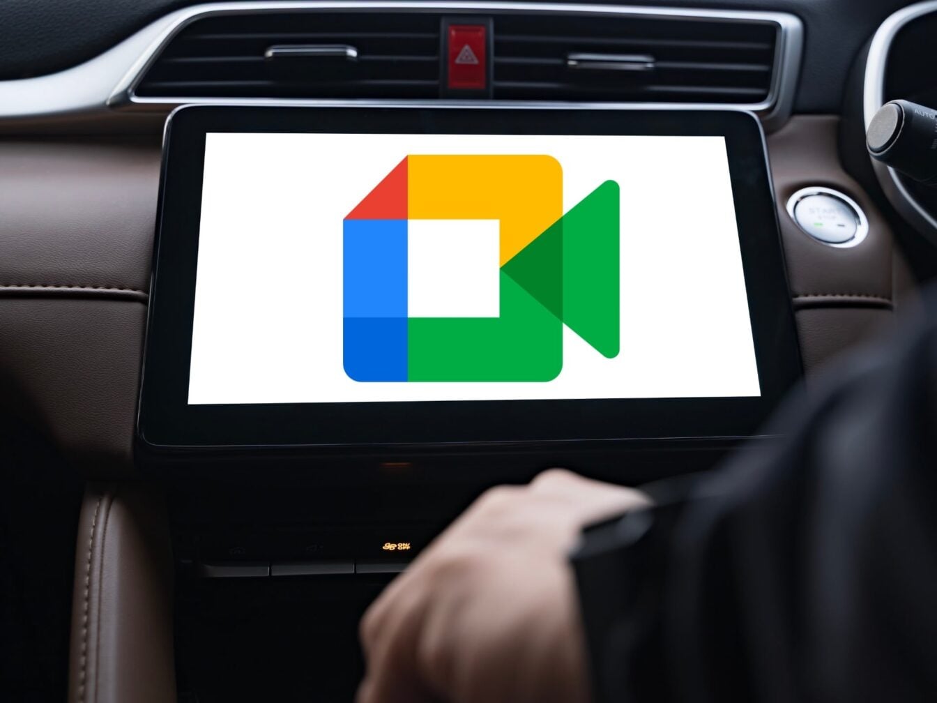 Visioconférence Google Voiture