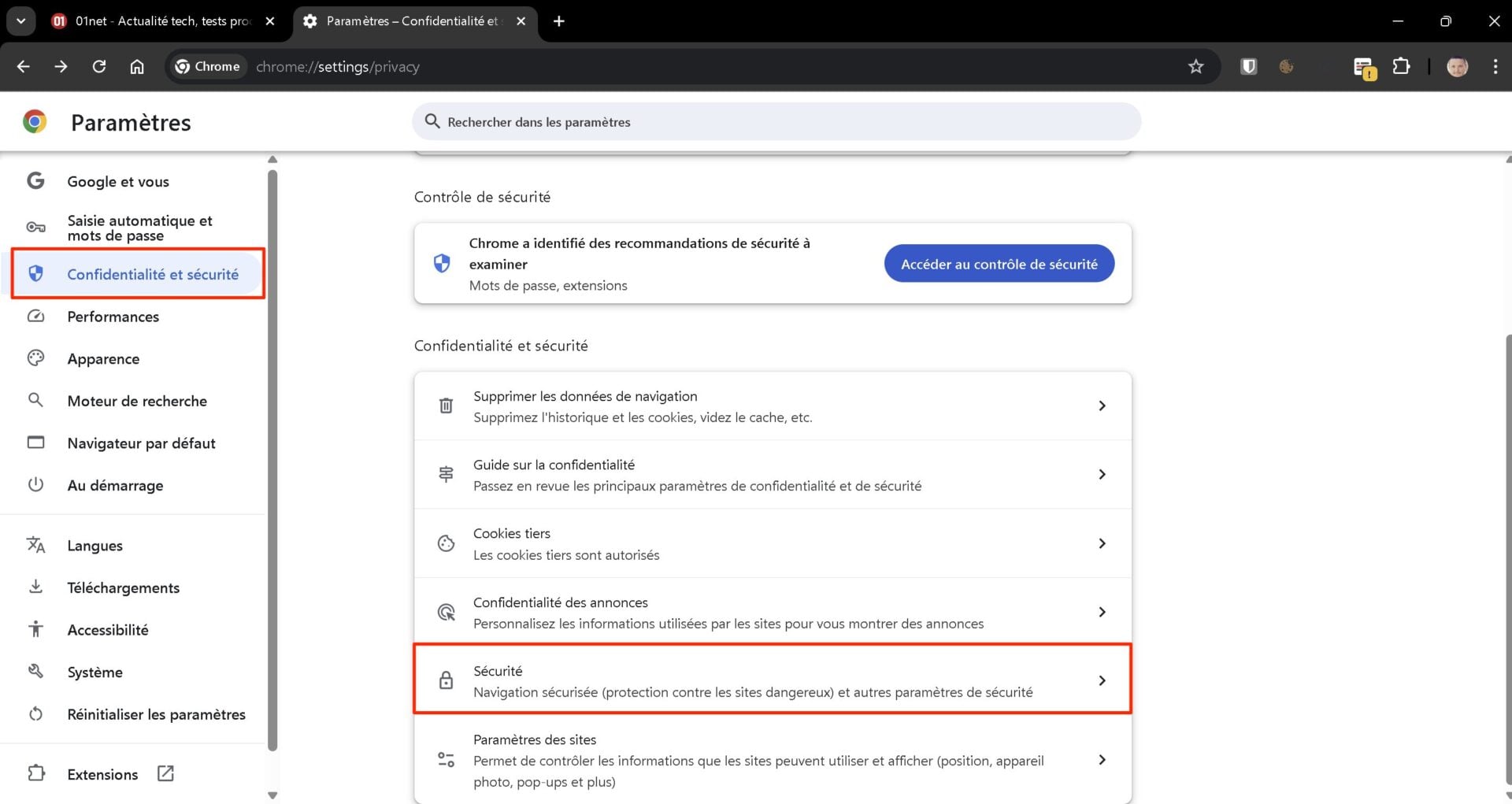 Windows 11 Changer De Dns Dans Chrome 1