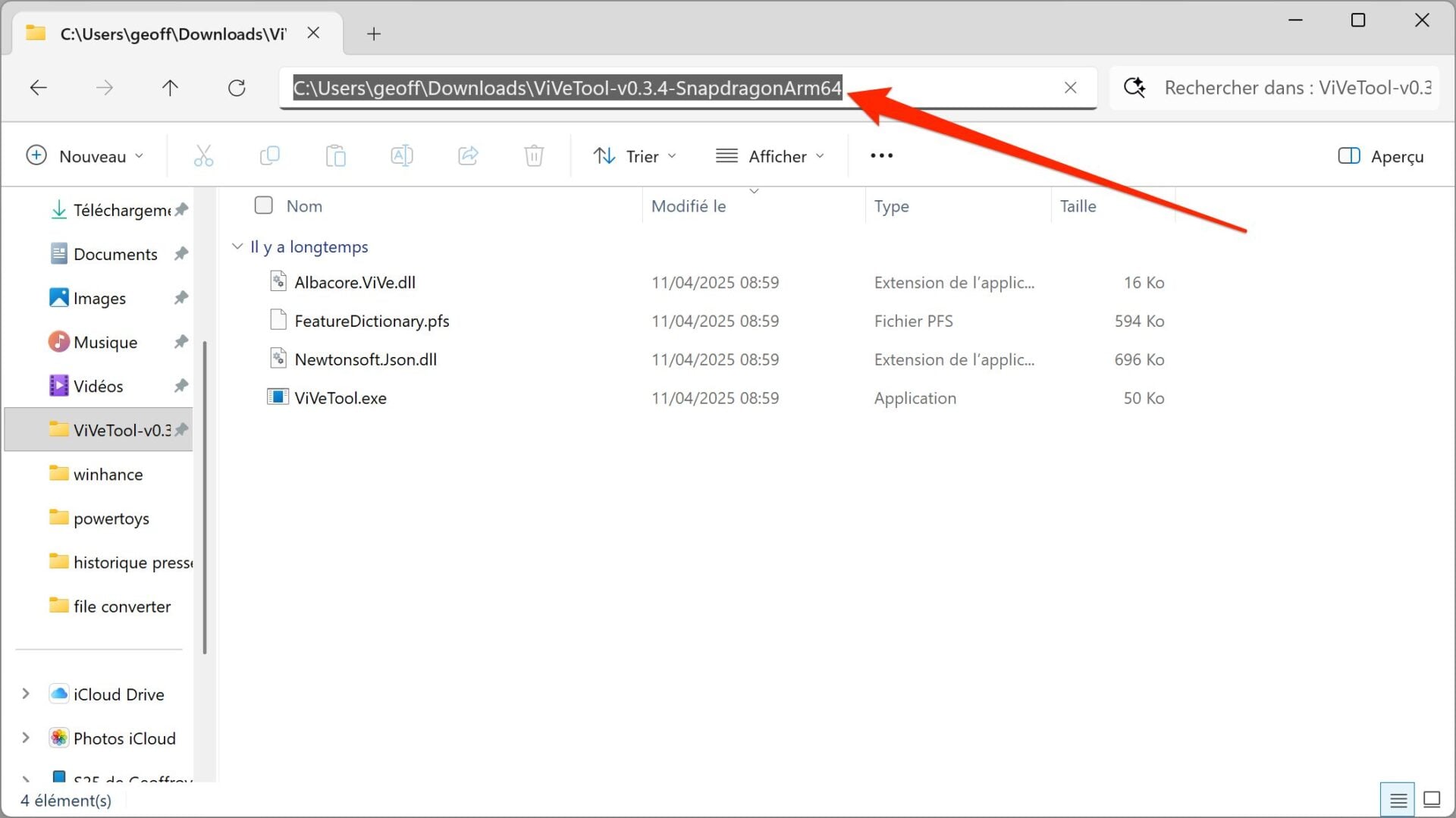 Windows 11 Copier Chemin D Accès Manuellement