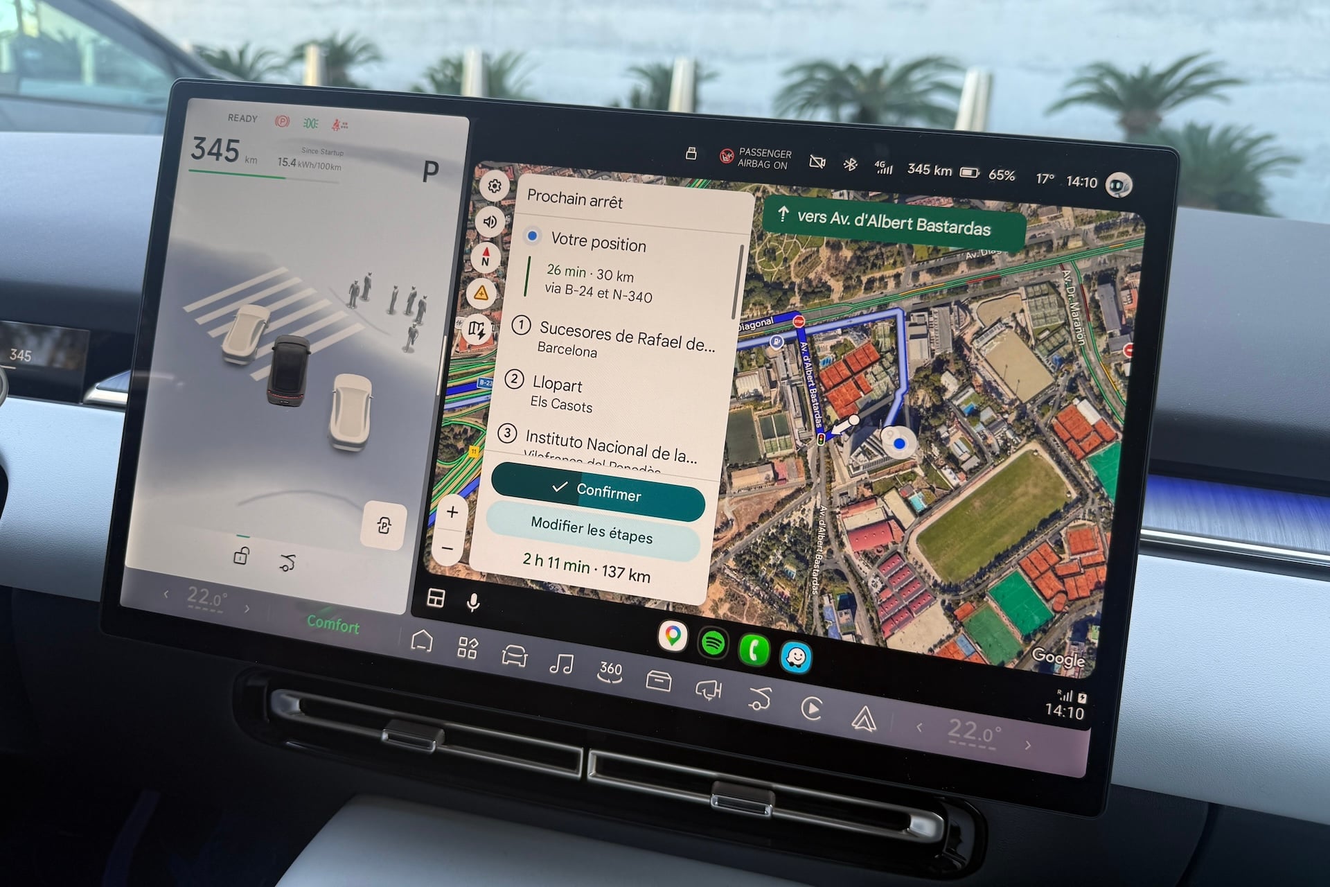 Xpeng P7+ Carplay Et Android Auto 11