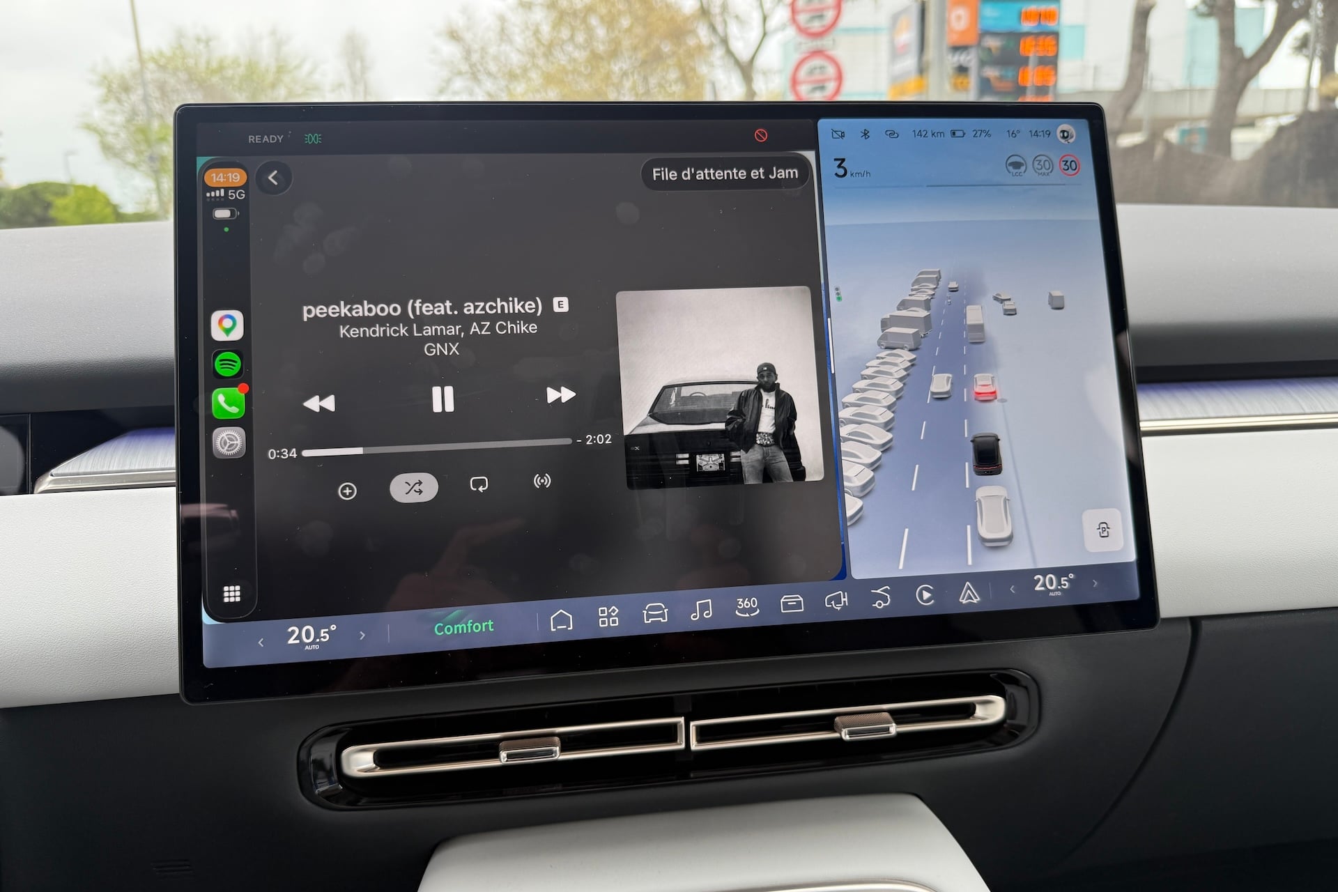Xpeng P7+ Carplay Et Android Auto 2