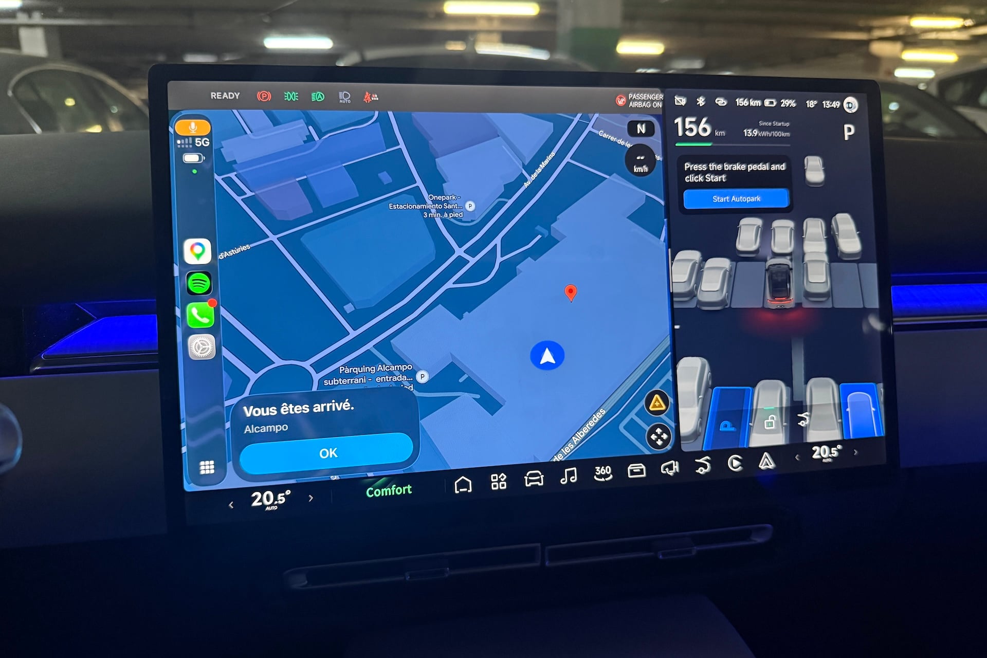 Xpeng P7+ Carplay Et Android Auto 3