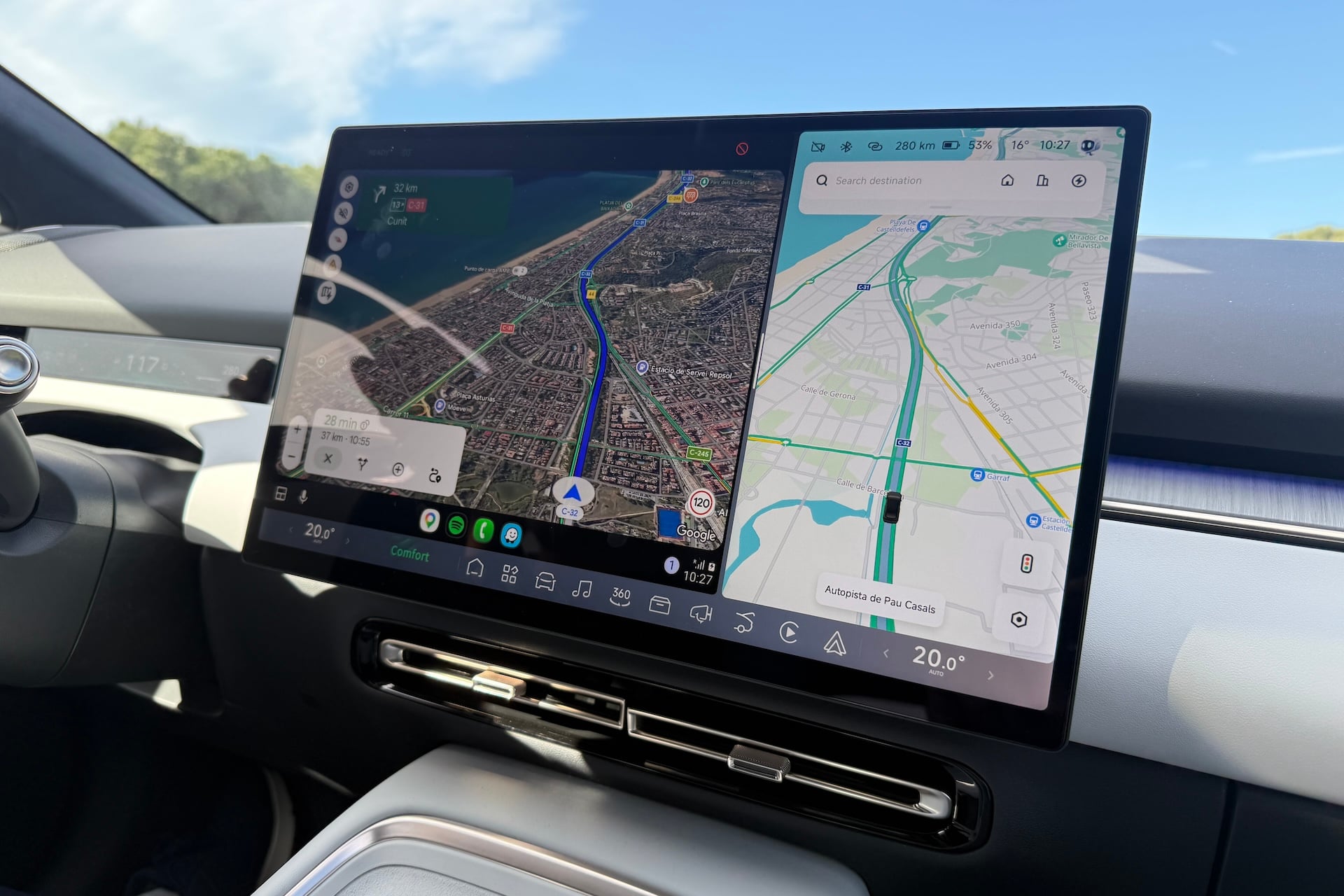 Xpeng P7+ Carplay Et Android Auto 9