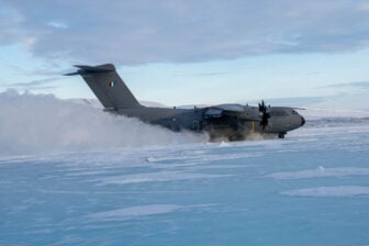 A400m Atlas Atterissage Groenland