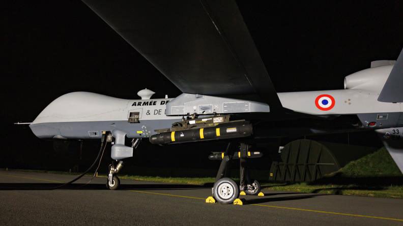 Un drone MQ-9 Reaper de l'armée de l'Air et de l'Espace