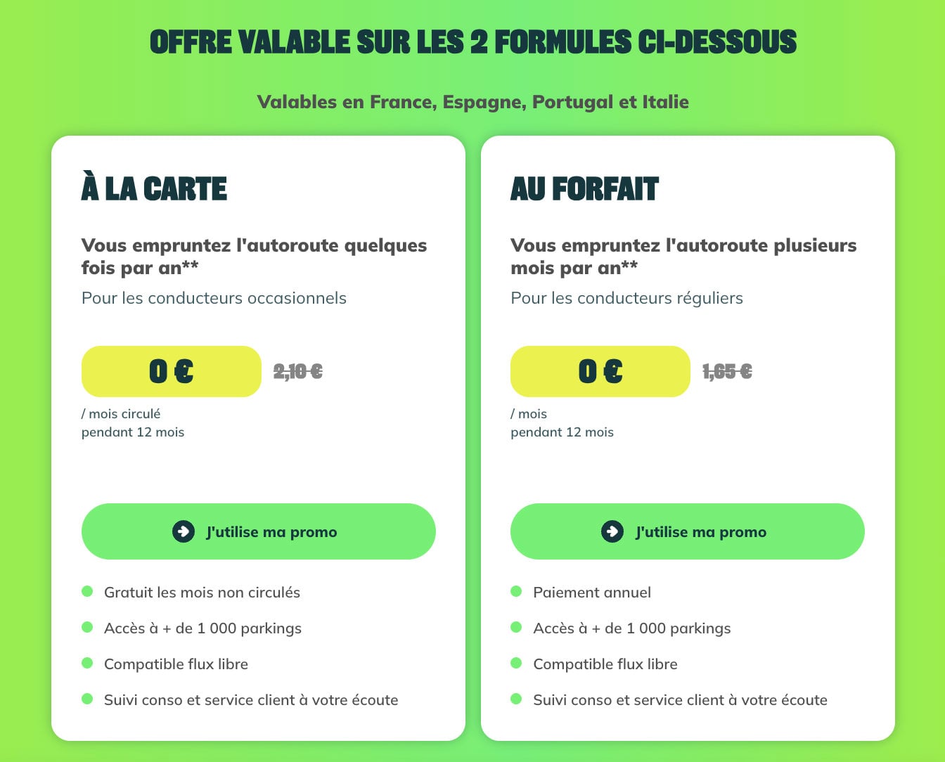 Bip&Go a une offre spéciale pour son badge télépéage en été 2026
