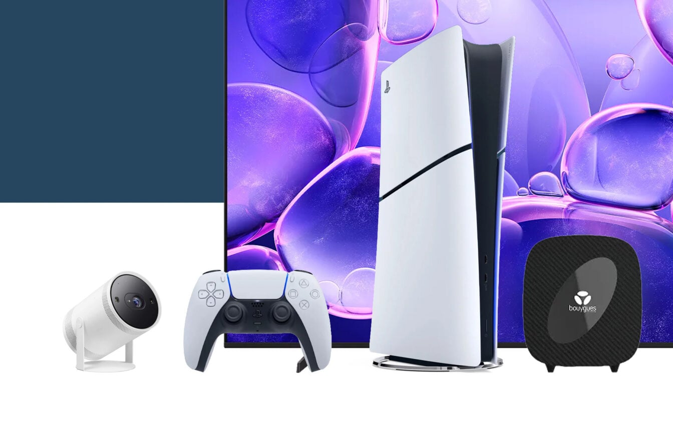 Jusqu’à -90% de remise sur les PS5, Smart TV Samsung ou vidéoprojecteur grâce aux nouvelles offres Bbox