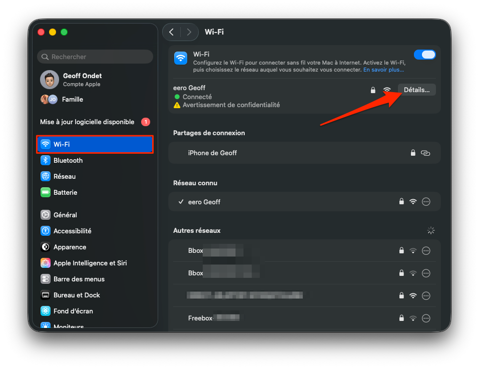 Comment Changer Dns Paramètres macOS 1