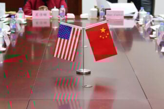 Drapeau Usa Etats Unis China Chine