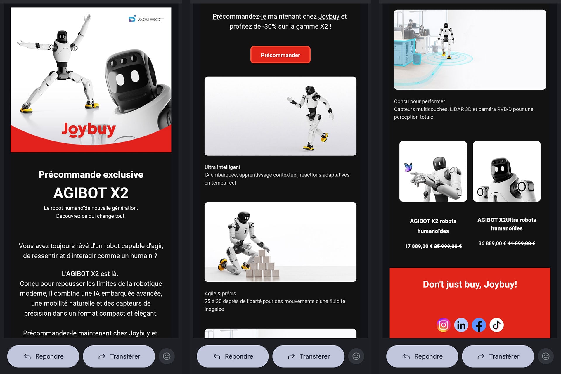 Joybuy Agibot X2 Precommande