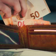 Portefeuille Argent Euros Monnaie