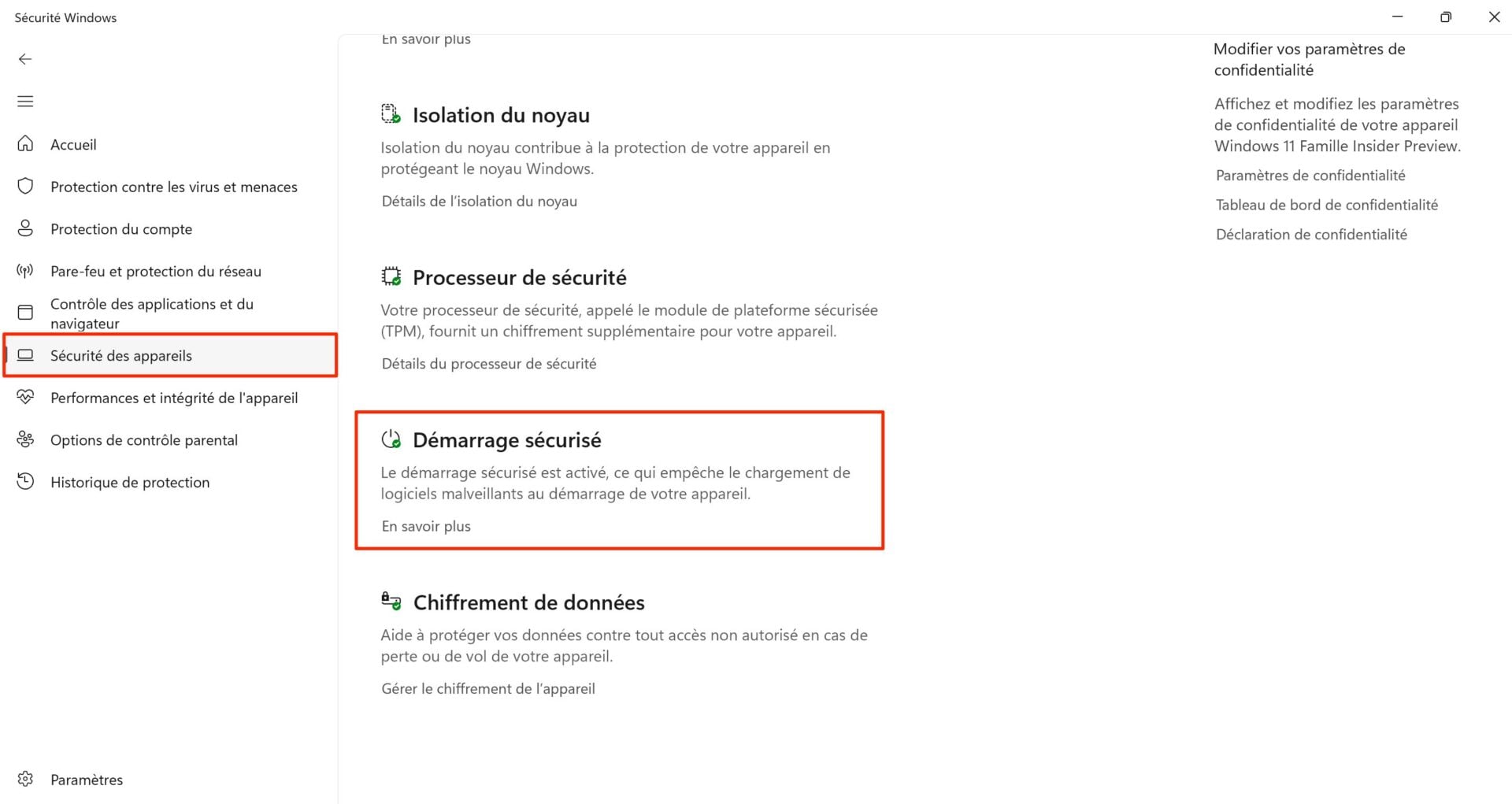 Secure Boot À Jour Windows 11