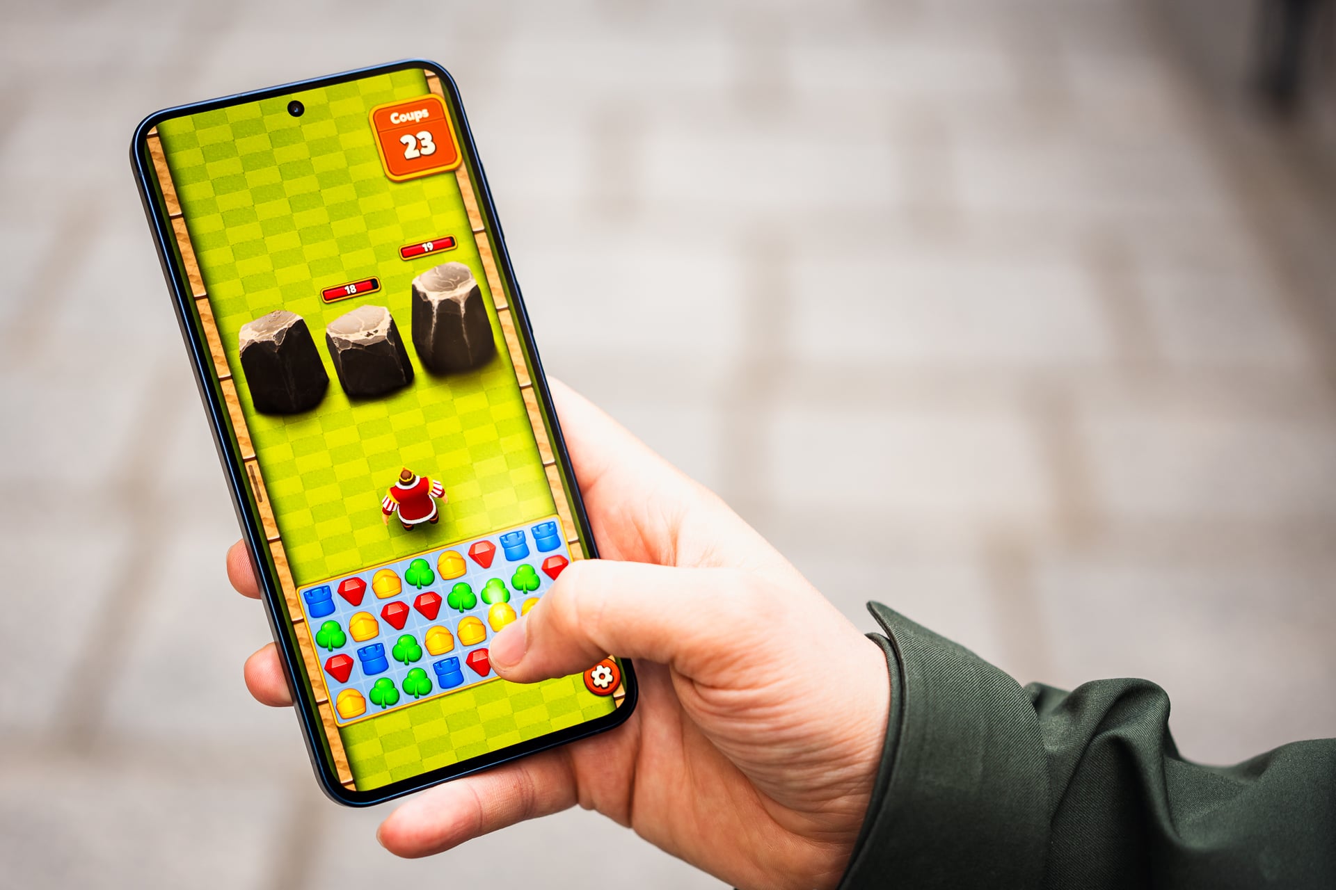 Test Samsung Galaxy A57 01net Jeu