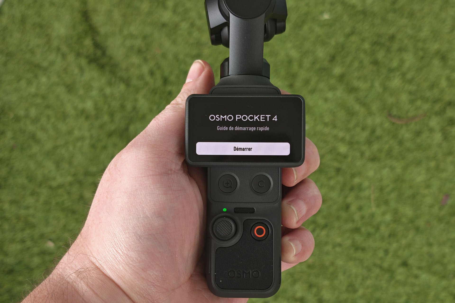 Test Dji Osmo Pocket 4 Ergonomie