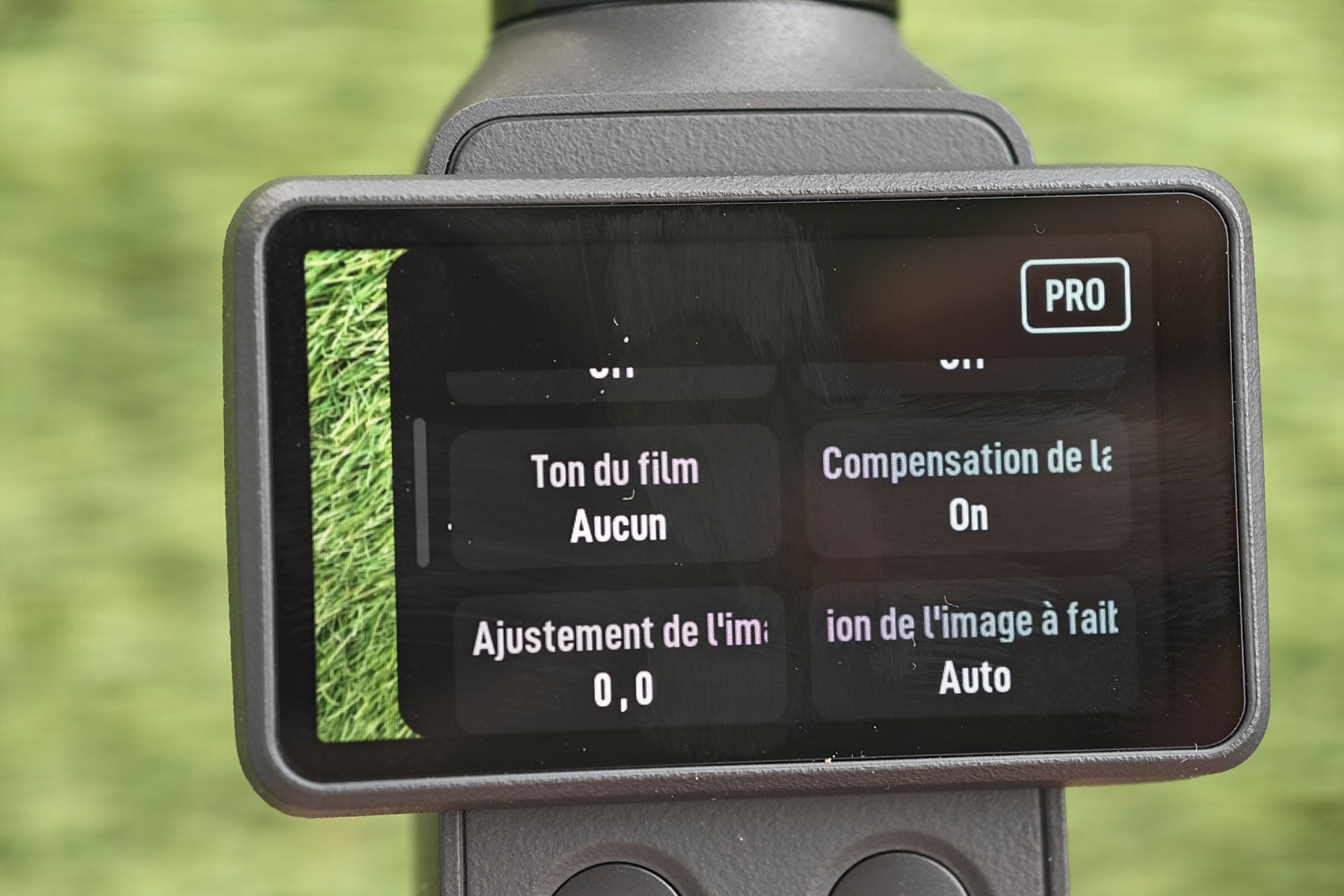 Test Dji Osmo Pocket 4 Interface
