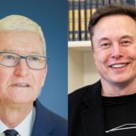 Tim Cook Elon Musk