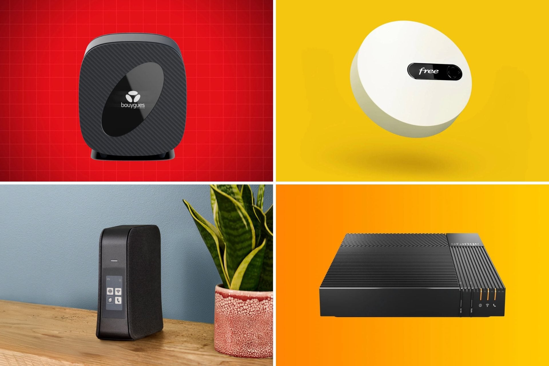 Bbox, Livebox, Box SFR, Freebox